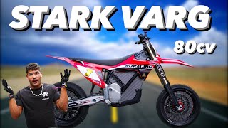 PROVO LA MOTO ELETTRICA PIU POTENTE AL MONDO 80cv test Stark Varg 2023 [upl. by Laing]