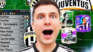 MONTEI O TIME LENDÁRIO DA JUVENTUS E JOGUEI A WL 🔥🔥 EA FC 24 ULTIMATE TEAM [upl. by Eocsor]