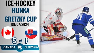 Canada VS Slovakia 51 872024  All Goals amp Highlights  Hlinka Gretzky Cup 2024 [upl. by Caz]