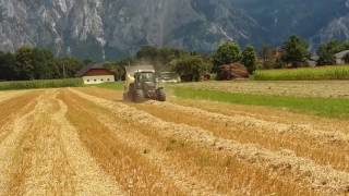 Ballen Pressen mit Fendt 309 Vario  Krone Rundballenpresse [upl. by Stewart709]