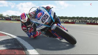 JONATHAN REA PATA YAMAHA WSBK  SBK DONINGTON PARK 2024  SBK 24 GAMEPLAY [upl. by Teri882]