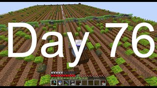 100 minecraft days Farming Melons  6800000 PB [upl. by Anatol107]