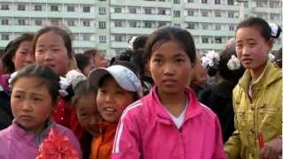 North Korean Children  We Cause a Bit of a Fuss April 2012 [upl. by Alram]