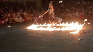 Tortoreto Esibizione artistica del Drago Bianco alla XXI edizione del Palio del Barone [upl. by Cired873]