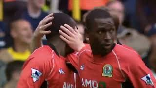 Cole and Yorke link up for Blackburn Rovers  Superb goal 110503 [upl. by Susi]