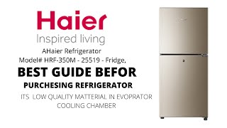 Haier refrigerator not cooling  How to change capillary tube of refrigerator smarttechskill [upl. by Alamap13]