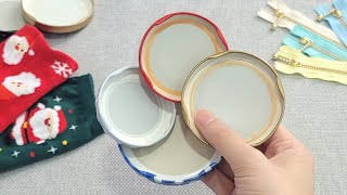 I make MANY and SELL them all Genius Recycling Idea with Jar lids  Amazing Tips and trick [upl. by Urdna]