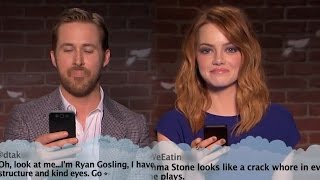 Jimmy Kimmel Brings Mean Tweets To The Oscars With Ryan Gosling amp Emma Stone [upl. by Nnahtur]