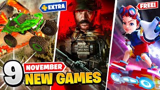 9 New Games November 3 FREE GAMES [upl. by Rolf522]