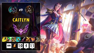 Caitlyn vs Jhin ⏳✨🏆 Una Partida Decidida Antes de Empezar  Parche 146 [upl. by Kciredec]