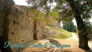 Pontefract Castle amp Dungeon West Yorkshire England Places to visit [upl. by Jule]