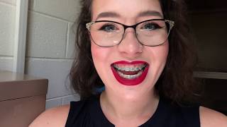 ADULT BRACES VLOG IM GETTING MY BRACES OFF SOON [upl. by Aynosal491]