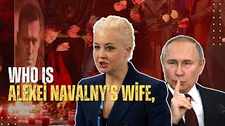 Who is Alexei Navalnys wife Yulia and can she take his place as Russias next opposition figure [upl. by Onifur]