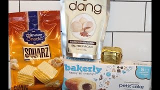 Signature Snacks Squarz Dang Salted Cacao Coconut Chips Bakerly Petit Cake John Kelly Chocolate [upl. by Jilly]