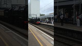 Steam locomotive British Railway Standard Class 7 70000 Britannia Britannia class [upl. by Kcirtemed347]