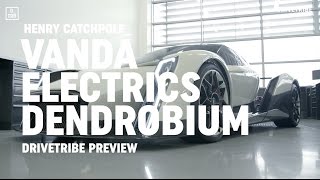 PREVIEW Dendrobium the 1000bhp electric hypercar by Williams [upl. by Egbert14]