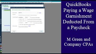 Paying The Wage Garnishment Deducted From Paycheck [upl. by Jaycee]