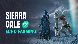 Wuthering Waves  Sierra Gale Echo Farming Route  Maps [upl. by Laen]