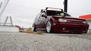 davis gti mk4 vw bagged slammed stanced low life [upl. by Bascomb]