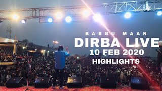 Babbu Maan Dirba Live Performance 2020  HD [upl. by Avika]