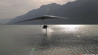 Freestyle Hang Gliding 150kmhr Water Touch  Extreme Diaries with Flo Orley Ep 2 [upl. by Laius595]