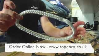 Rope Pro  dyneema loop  how to splice [upl. by Laucsap]