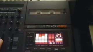 Fostex X28H with Korg MS20 and Mellotron M4000D [upl. by Tnilc]