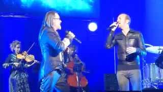 Florent Pagny avec Calogero  ChâteletLes Halles concert à Paris 2014 [upl. by Hnacogn]