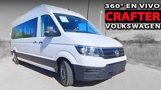 VW CRAFTER ¡Un Gran VanFurgón  Transporta 18 Pasajeros EN VIVO [upl. by Duwad702]