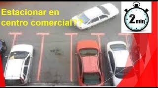 Aprende a Estacionar en 2 minutos Estacionamiento a 90 grados en batería [upl. by Yurik]