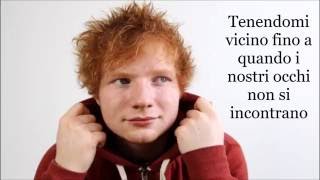 Traduzione italiana Photograph Ed Sheeran [upl. by Ecinom]