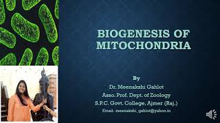 Biogenesis of Mitochondria [upl. by Ykcor]