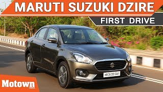 2017 Maruti Suzuki Dzire  First Drive  Petrol amp Diesel  Motown India [upl. by Chrystal822]