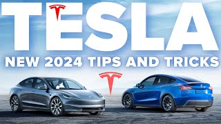 NEW 2024 Tesla Tips amp Tricks For Model Y amp 3  Teslas Best Features [upl. by Ettenad576]