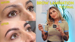 How To Use The Elleebana Pro Fusion Brow Lamination Kit [upl. by Neelehtak216]