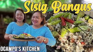 Kapampangan Sisig Bangus Recipe  Ocampos Kitchen [upl. by Miguela]