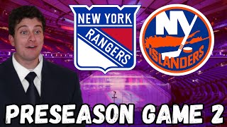 Rangers vs Islanders Preseason Watch Party [upl. by Zoldi]