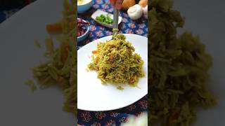 ONE POT HARIYALI PULAO arunavijay recipe easyrecipe onepot pulao [upl. by Martinsen]