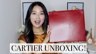 Cartier unboxing 2019  My first Cartier piece [upl. by Rettuc434]