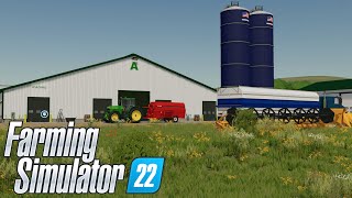 I Bought A Failing Dairy Farm UMRV Roleplay FS22 Ep1 [upl. by Nelloc]