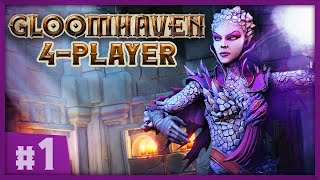 Gloomhaven  1  Version 10 is HERE 4Player Gameplay [upl. by Othe]