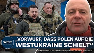 UKRAINEKRIEG Polen soll Teile der Westukraine beanspruchen Unglaubliche russischen Behauptungen [upl. by Wun]