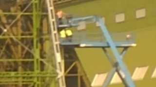 cardington Sheds hangars restoration video diaries 05092013 [upl. by Orferd]