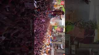 Mumbai Cha Raja Visarjan 2024  Electrifying Crowd Craziness on Aika Mandali Katha Sangto Song [upl. by Aniweta]