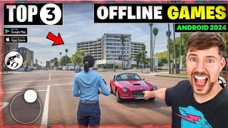 TOP THREE GAMES  OFFLINE GAME  DOWNLOAD AND ENJOY [upl. by Aneehsor]