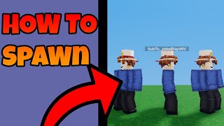 How to spawn clones and use them to practice  Roblox Bedwars [upl. by Ober]