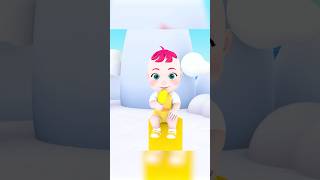 Wheels On The Bus  Baby Shark  Baby learn color with giant slider  Nursery Rhymes amp Kids Songs [upl. by Tcideneb]