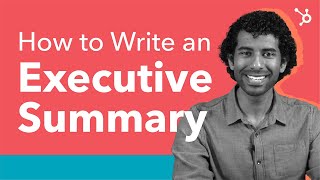 How to Write an Executive Summary  Step by Step [upl. by Woodruff253]