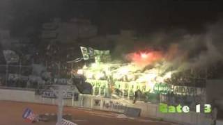 Ατρομητος  ΠΑΝΑΘΗΝΑΪΚΟΣ 08112010 GATE 13 ON TOUR [upl. by Sukin94]