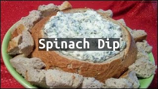 Recipe Spinach Dip [upl. by Gusba]